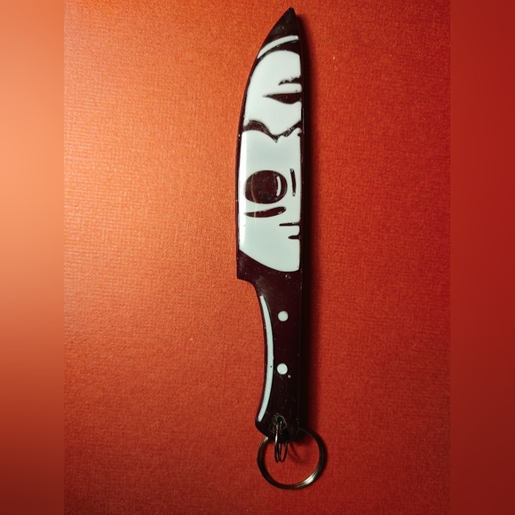 Michael Myers Halloween horror resin keychain - Picture 2 of 3